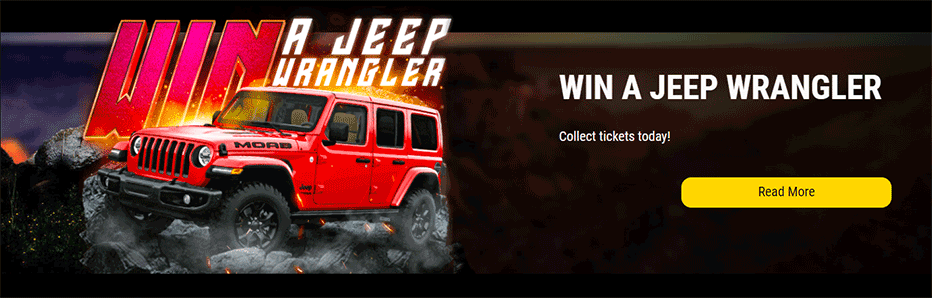 bet big dollar win a jeep wrangler