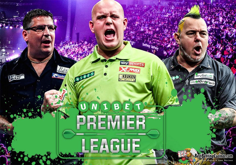 aposta na premier league of darts e no campeonato mundial