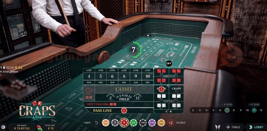 Live craps videos