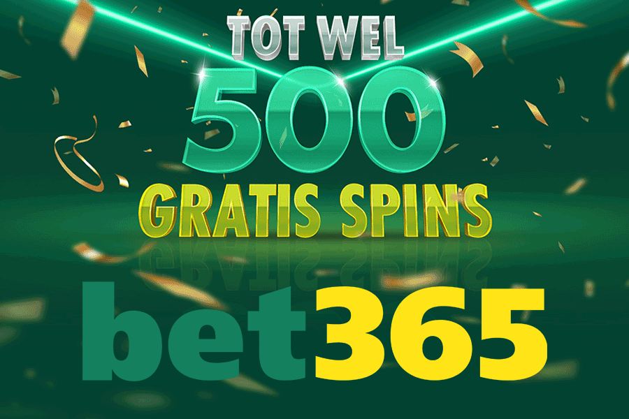 Bet365 pakt uit met nieuwe welkomstbonus: Tot 500 gratis spins in 10 dagen!