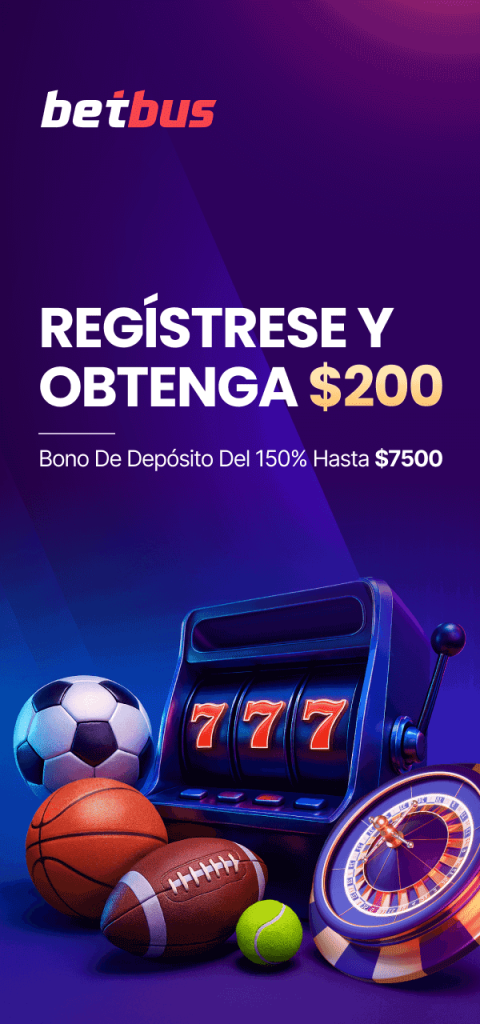 Bono de Bienvenida sin depósito Betbus Mexico - bono de $200 MXN