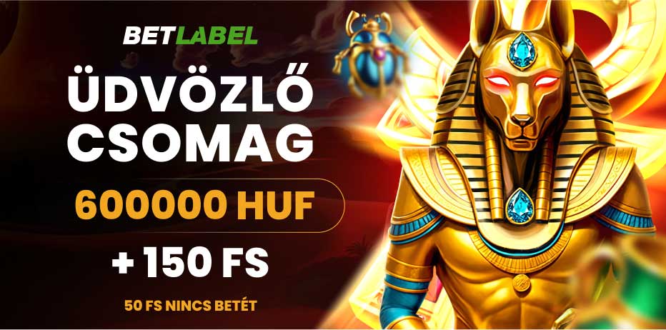 BetLabel befizetés nélküli bónusz 50 ingyenes pörgetés