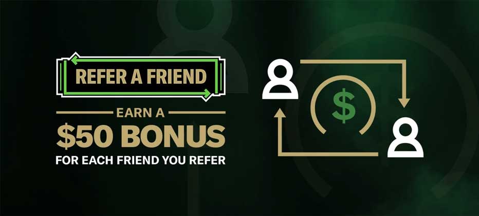 BetMGM Refer a Friend promotion