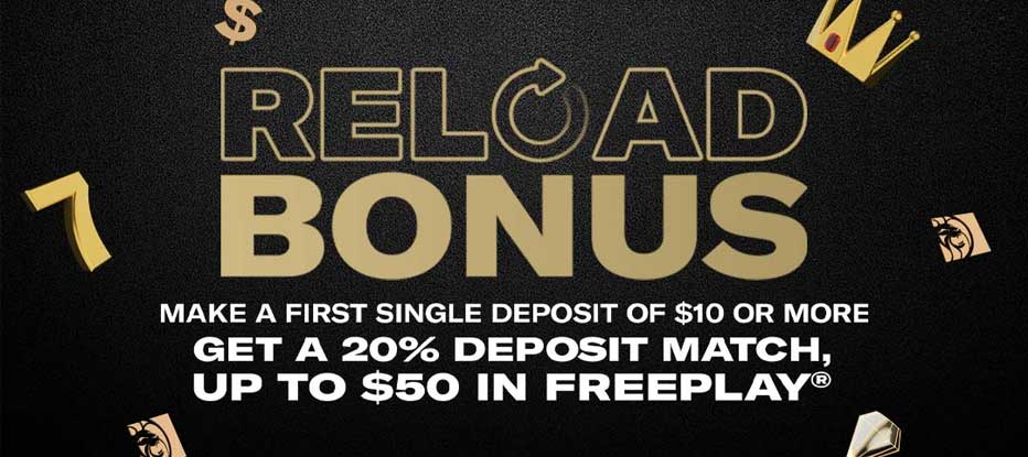 BetMGM Casino WV Reload Bonus