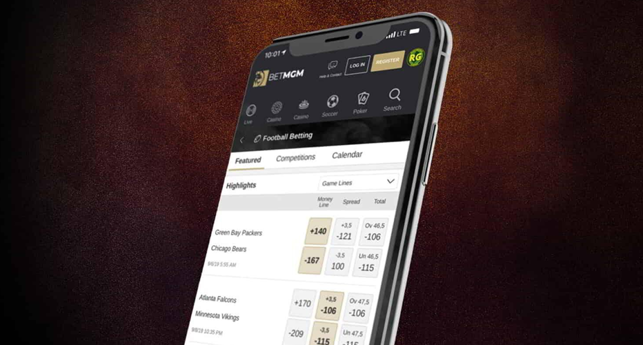 BetMGM Sportsbook WV on Mobile