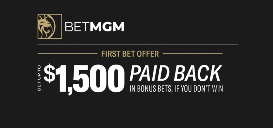 Up $1500 in Bonus Bets at BetMGM Maryland