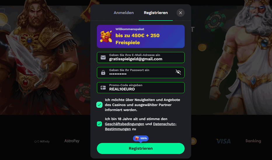 BetOnRed Promo Code – 10 € Bonus ohne Einzahlung – Code „REAL10EURO“ verwenden BetOnRed Promo Code – 10 € Bonus ohne Einzahlung – Code „REAL10EURO“ verwenden