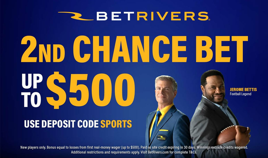 BetRivers Illinois Promo Code 2024 Up to 500 2nd Chance Bet!