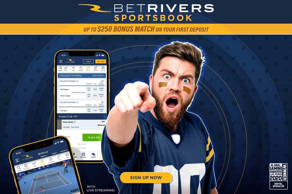 BetRivers Sportsbook Deposit Match Bonus