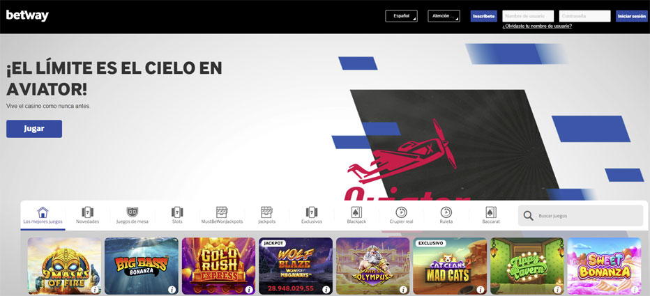 betway casino cl