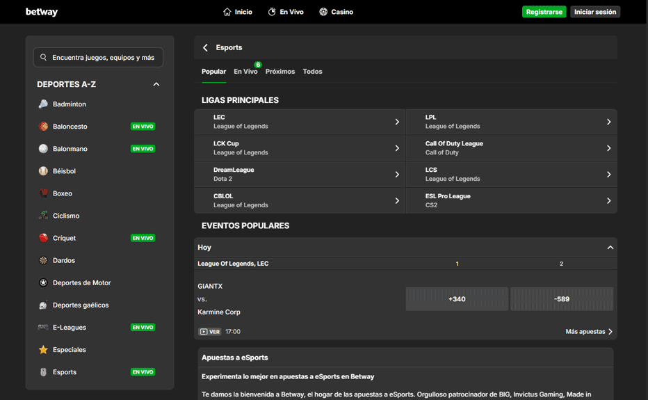 eSports: Un Mercado en Crecimiento