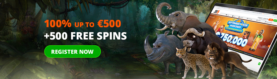 Big5 Casino Welcome Bonus - 100% up to €500 + 500 Free Spins