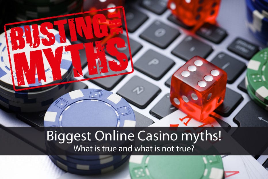största myterna om online casinon och onlinespelande