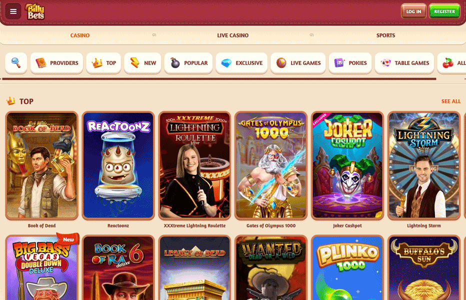 Billybets casino & sportsbook – your one-stop shop for entertainment