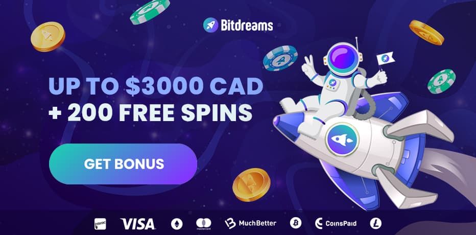 bitdreams bonus canada