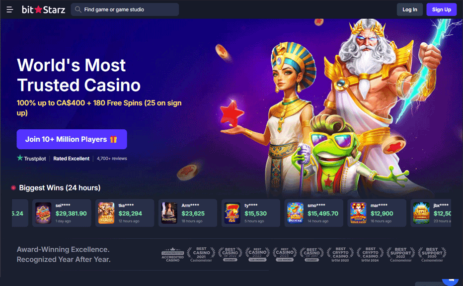 BitStarz no deposit bonus – 25 free spins on registration