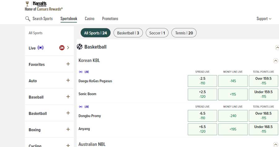 Each sportsbook offers its own odds, take advantage of that!