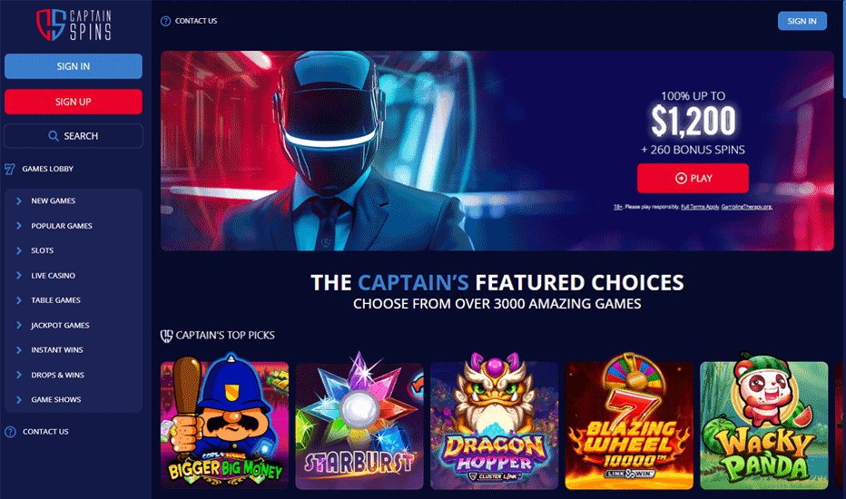 Captain Spins casino review – should I give this casino a go? Captain Spins casino review – should I give this casino a go?
