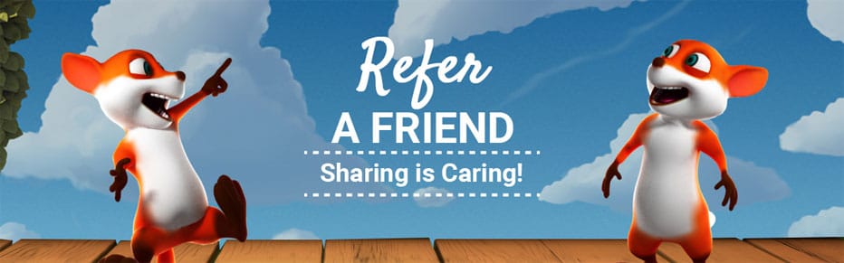 Refer a friend no deposit bonus