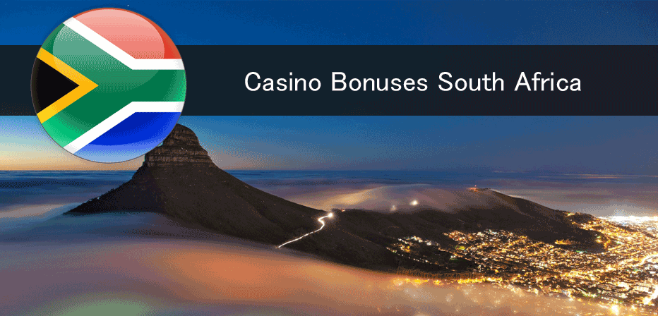 casino bonus at best online casinos south africa
