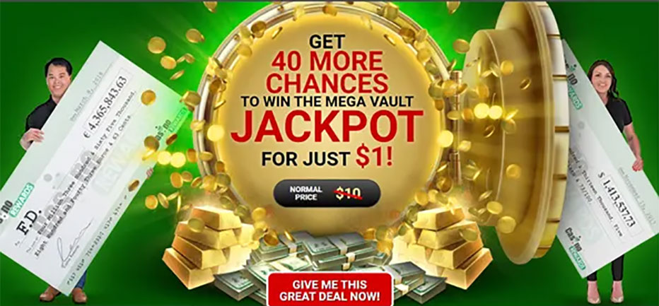casino classic $1 deposit get 40 free spins on mega vault millionaire