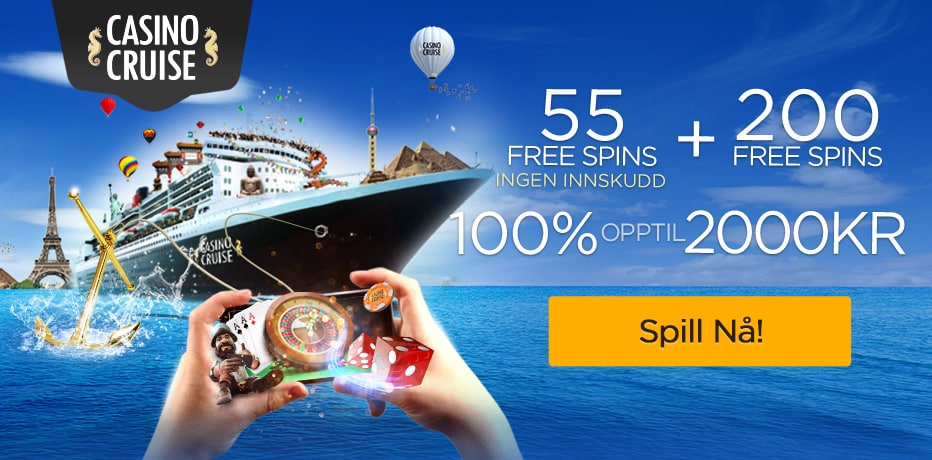55 Gratis Spinn på Starburst på Casino Cruise (Ingen Innskudd)