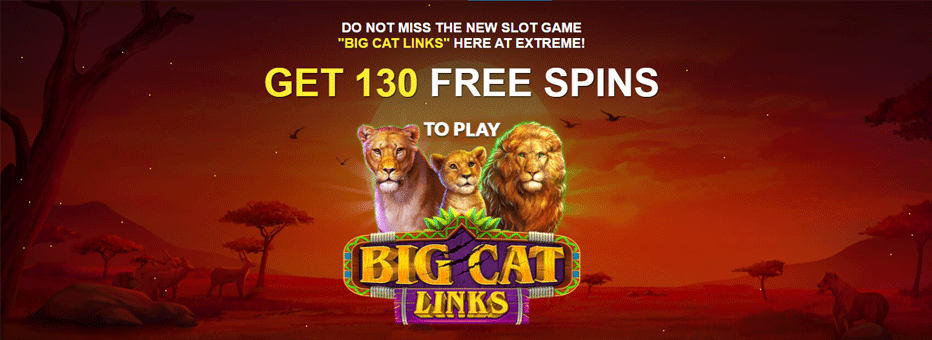 Casino Extreme Free Spins No Deposit – 130 Free Spins on Big Cat Links