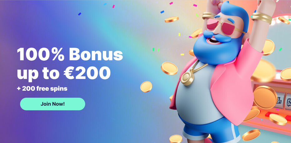 Casino Friday Bonus - 200 Free Spins + 100% Bonus