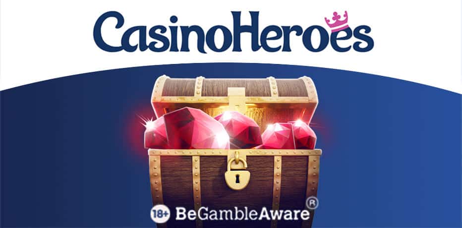 Casino Heroes Bonus - 100% Bonus + 375 Gratis Spinn 