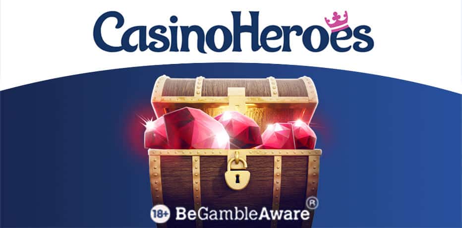 Casino Heroes Bonus - 100% Bonus + 375 Ilmaiskierrosta