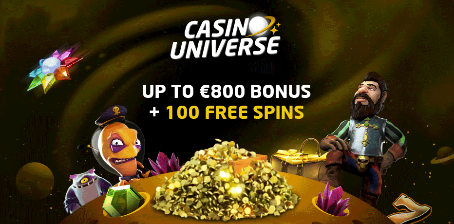 casino universe bonus no deposit needed