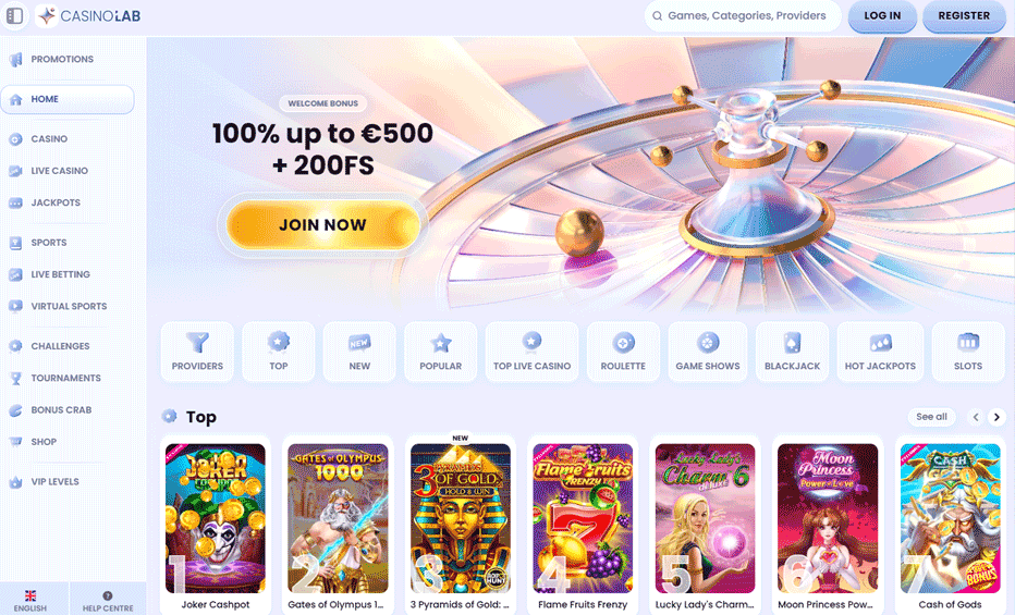 CasinoLab review – ready to get cooking?