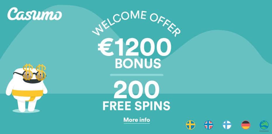 Casumo Casino 80 Free Spins