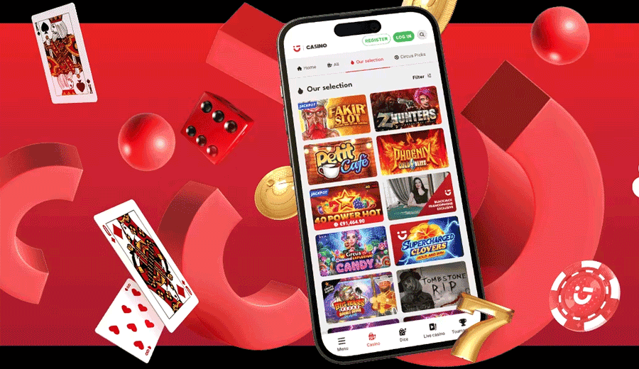 De Circus Casino App: Spelen waar en wanneer je wilt