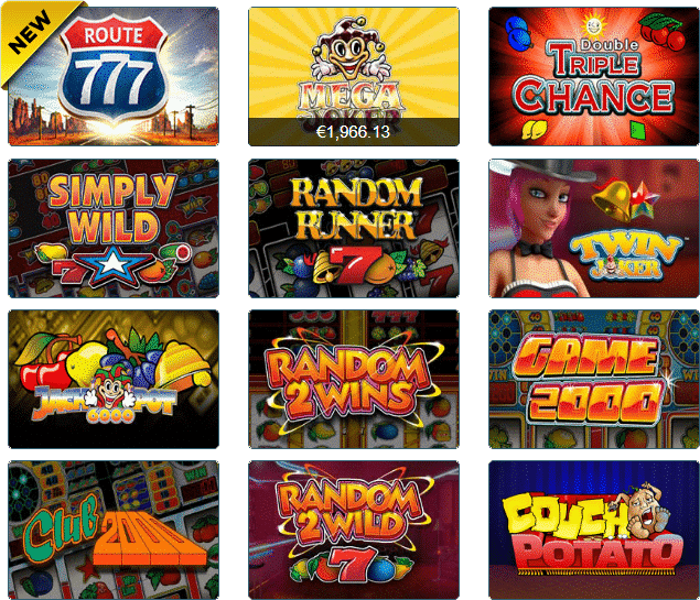 Klassiske spilleautomater på 21 casino