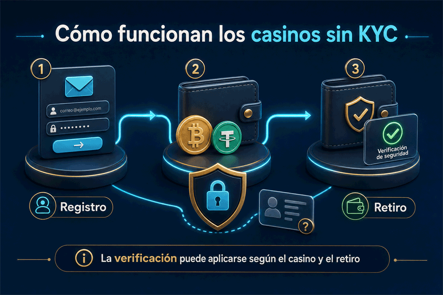 Cómo empezar en casinos sin KYC: guía paso a paso