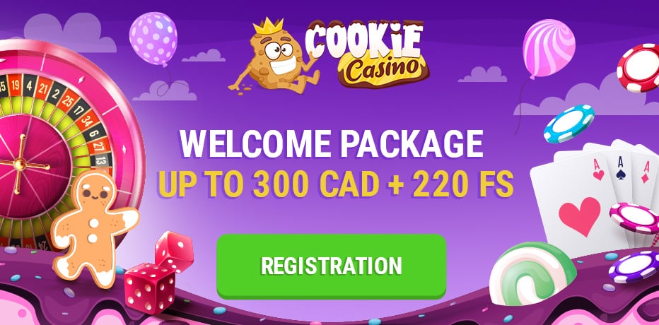 cookie casino welcome bonus in canada