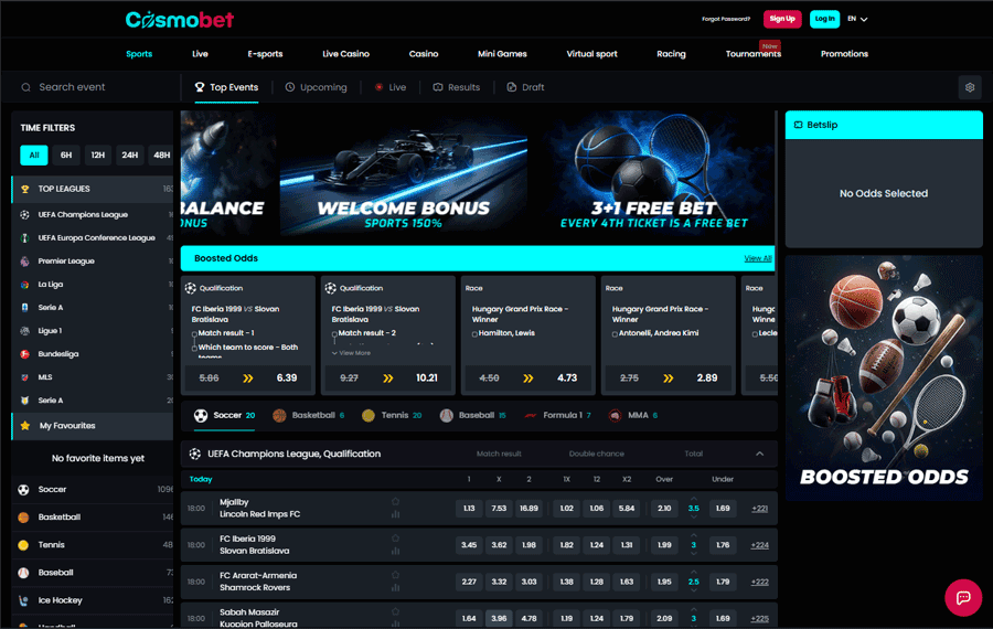 The mobile gaming experience at Cosmobet The mobile gaming experience at Cosmobet