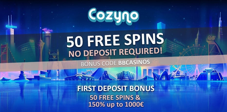 Cozyno casino no deposit bonus code