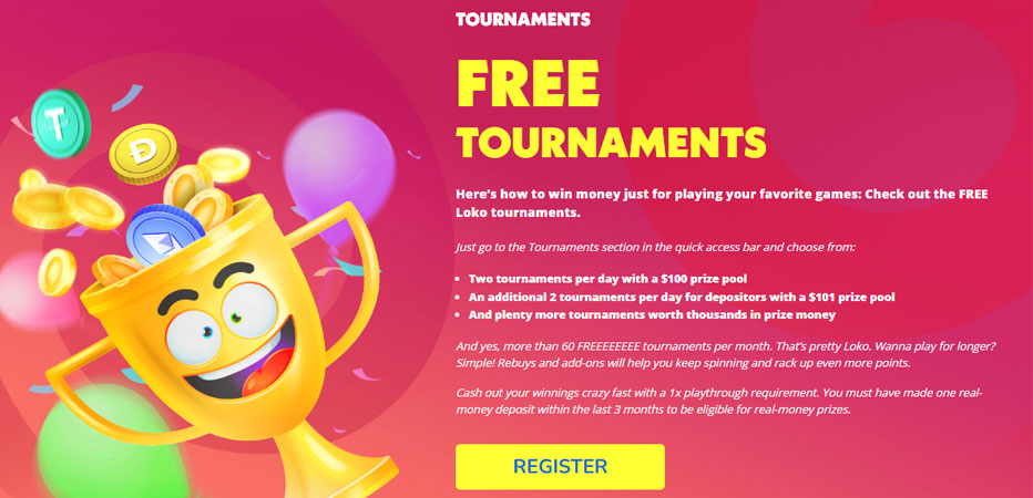 Free Tournaments – Win a share of $200 every day