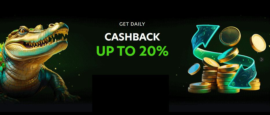 Neospin daily cashback – up 20% returned to your account Neospin daily cashback – up 20% returned to your account