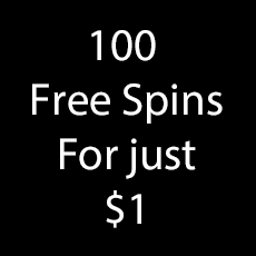 Deposit $1 get 100 Free Spins