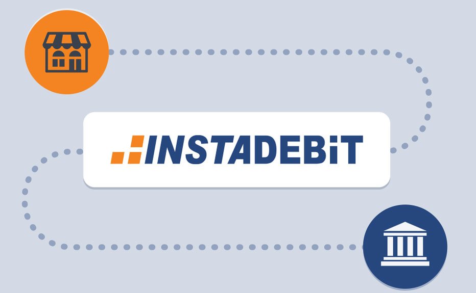 Deposit money at an online casino using Instadebit