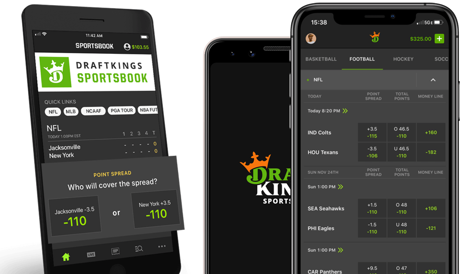 DraftKings sports betting app