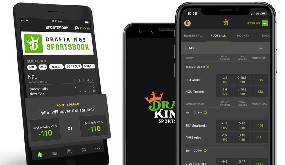 DraftKings NJ on Mobile