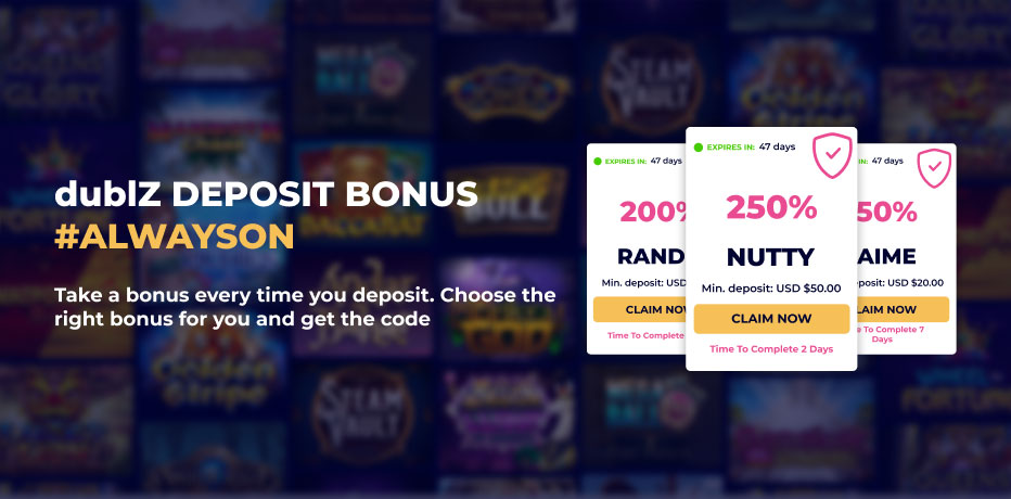 dublz casino welcome bonus new zealand