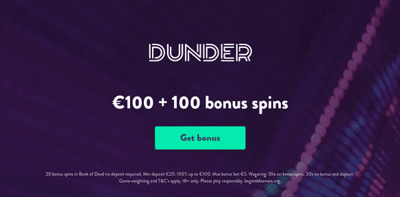dunder review casino bonus games customer service