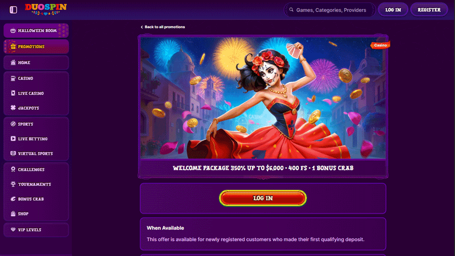 DuoSpin casino welcome bonus – up to $6,000 + 400 Free Spins for NZ players DuoSpin casino welcome bonus – up to $6,000 + 400 Free Spins for NZ players