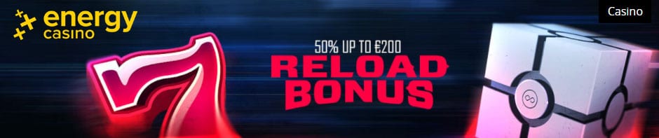 energy casino reload bonus