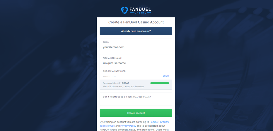 how to get to fanduel casino